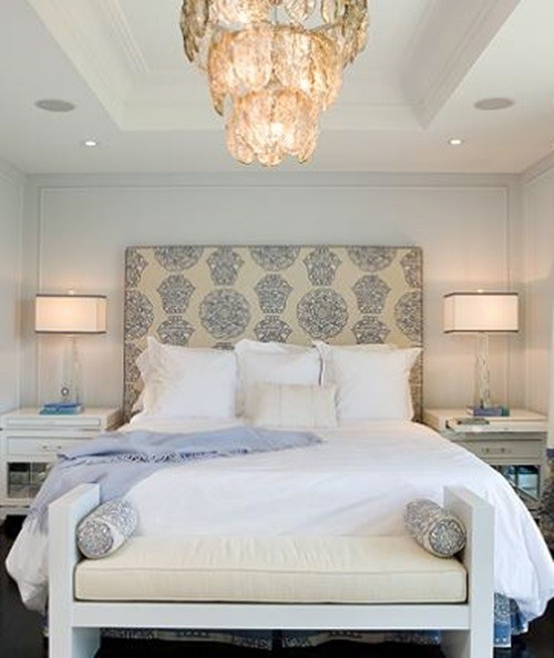 Love this headboard has to be tall for king size