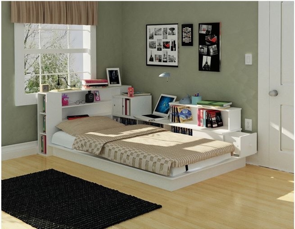 Low twin bed