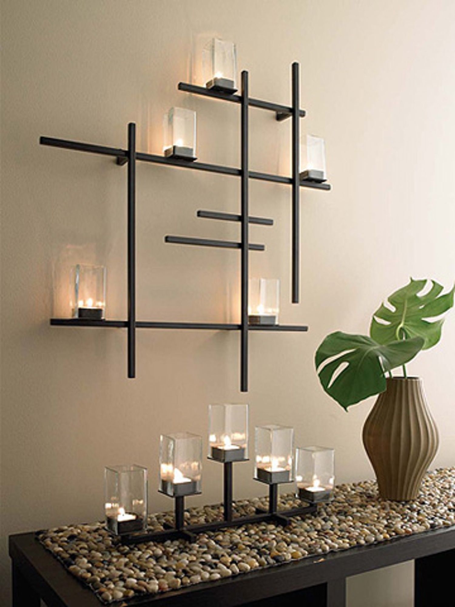 Modern wall sconce candle 2
