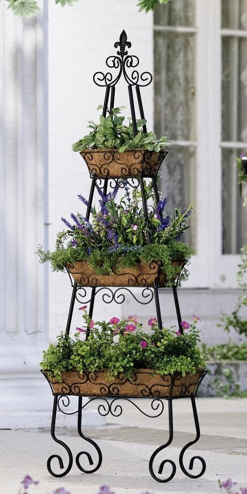 Multi tier plant stand