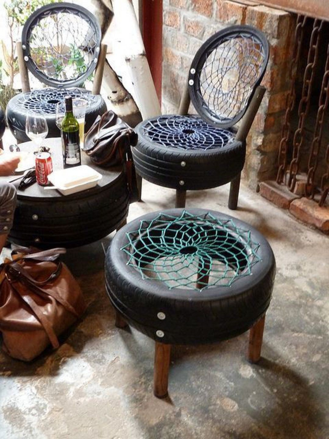 Outdoor garden stool