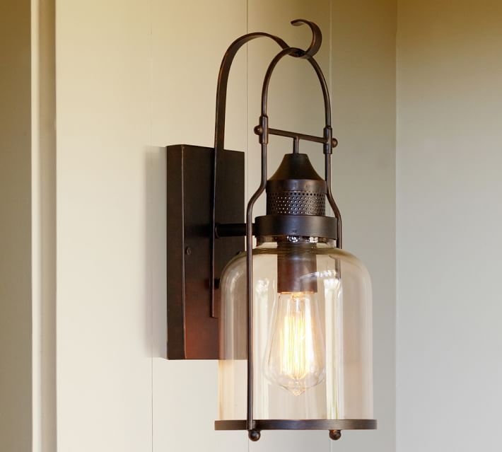 Wall sconce deals lantern