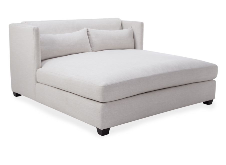 Chaise lounge double online wide