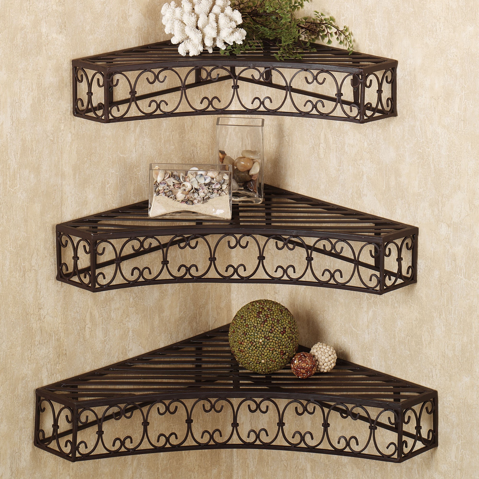 Wrought Iron Corner Shelf Foter