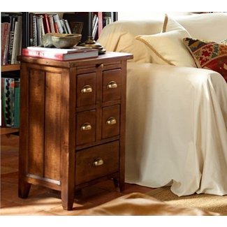 Narrow End Table With Drawers Ideas On Foter