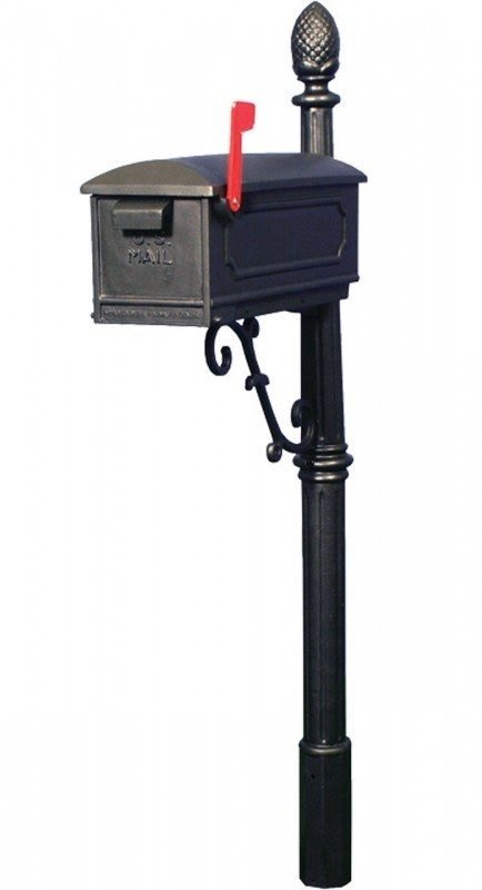 Cast Aluminum Mailbox Post - Ideas on Foter