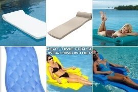 large foam pool floats