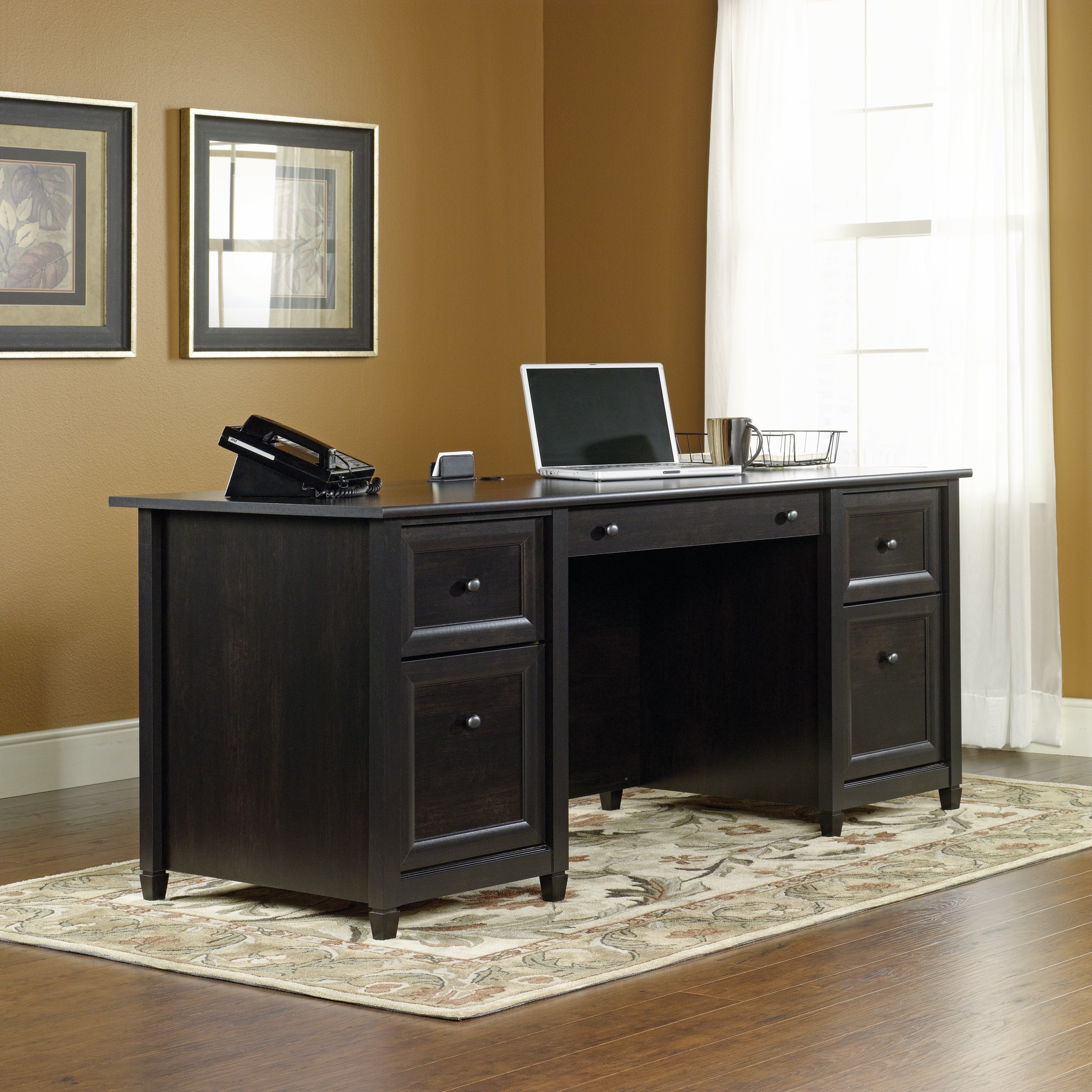 Computer desk with file drawer