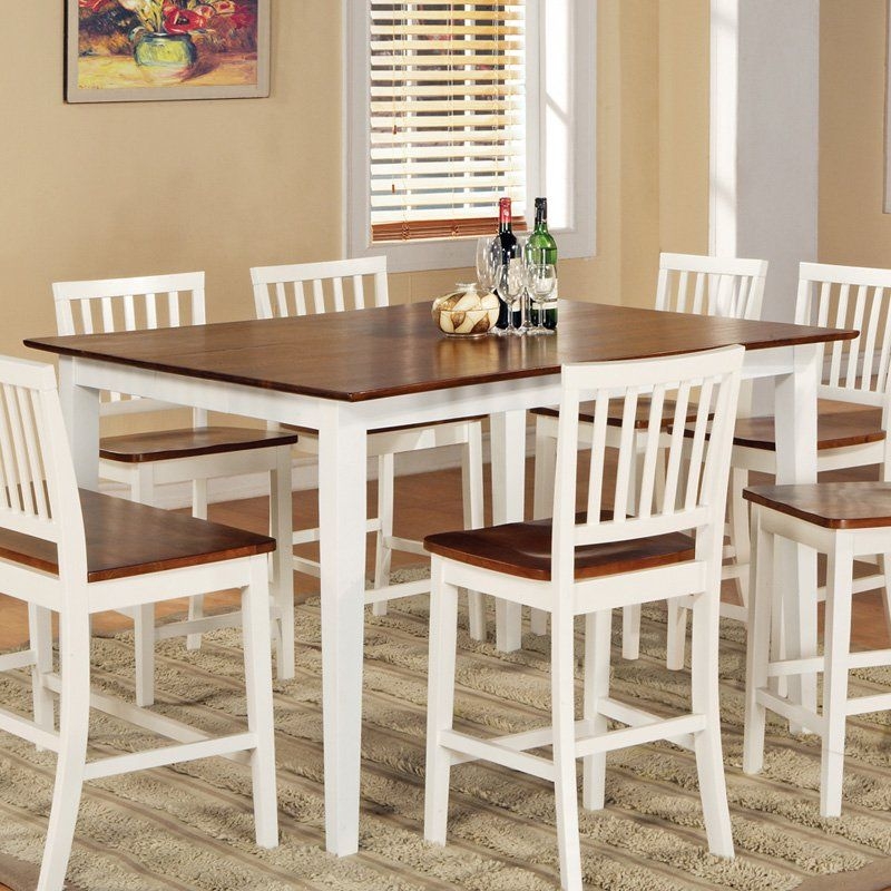 Counter Height Dining Set for 8 - Foter