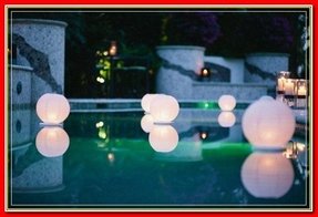 Floating Pool Letters Lights Decorations For Party Ideas On Foter