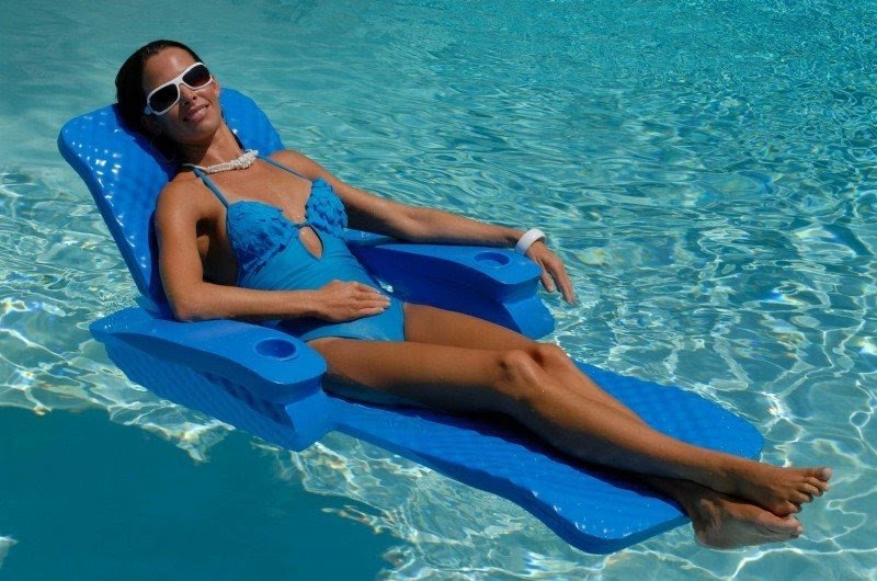 Foam pool rafts