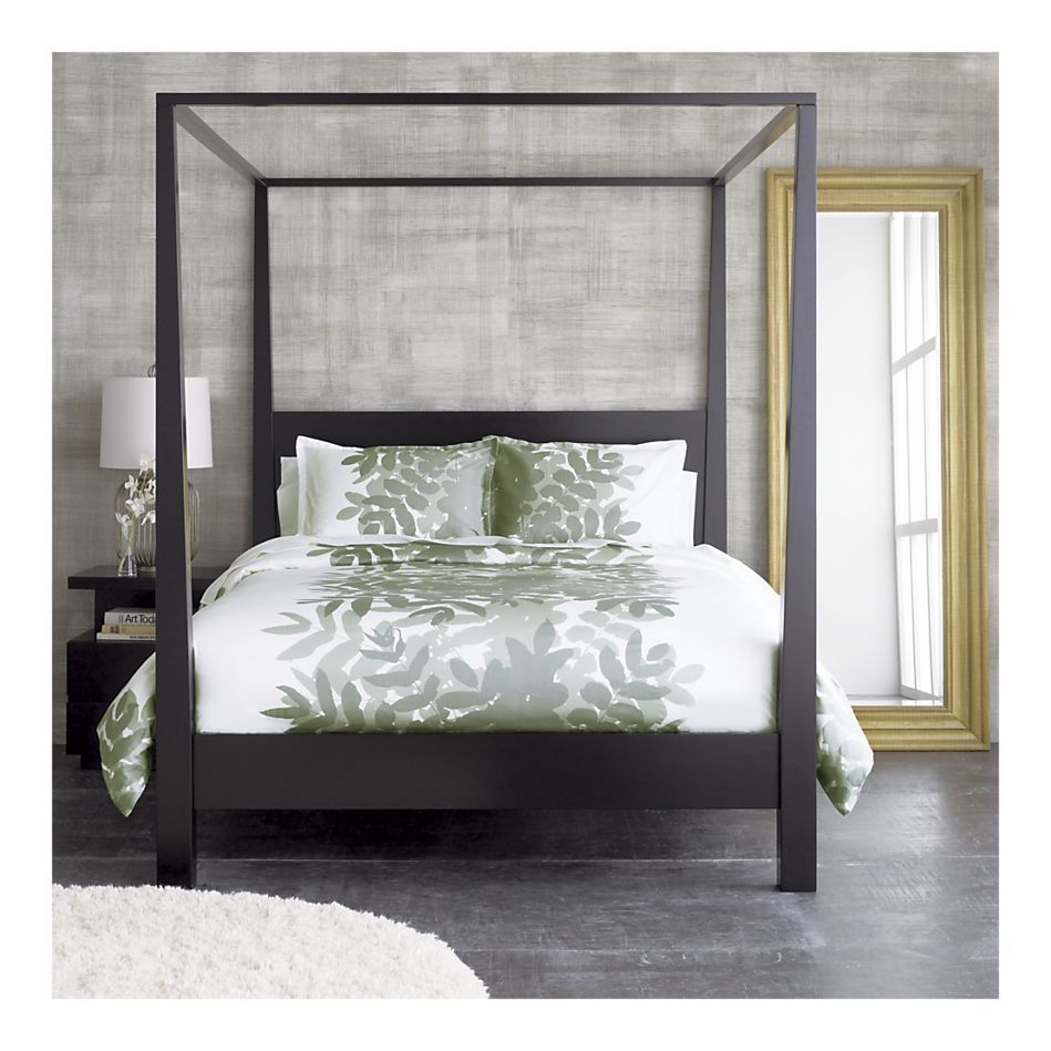 Four post canopy bed frame