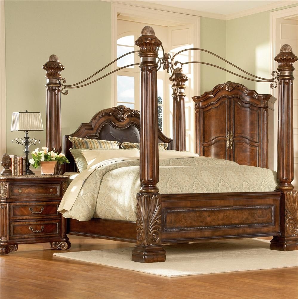 Four poster bed frame