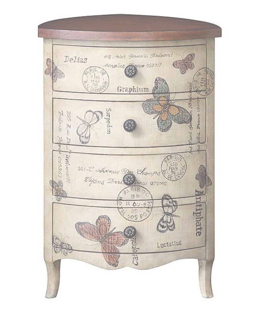 Hand painted storage cabinets