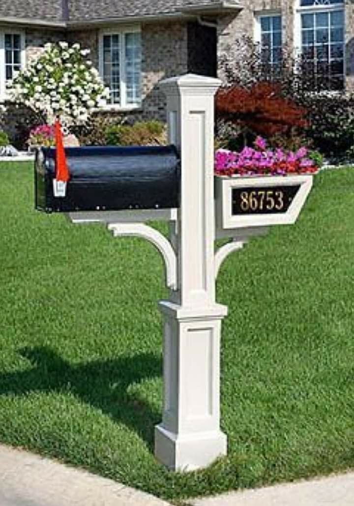 Cast Aluminum Mailbox Post - Foter