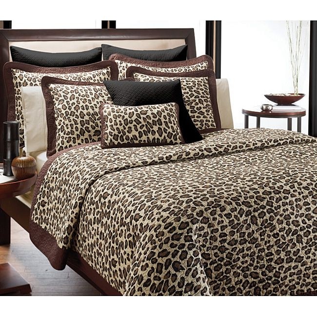 Leopard quilt set 1