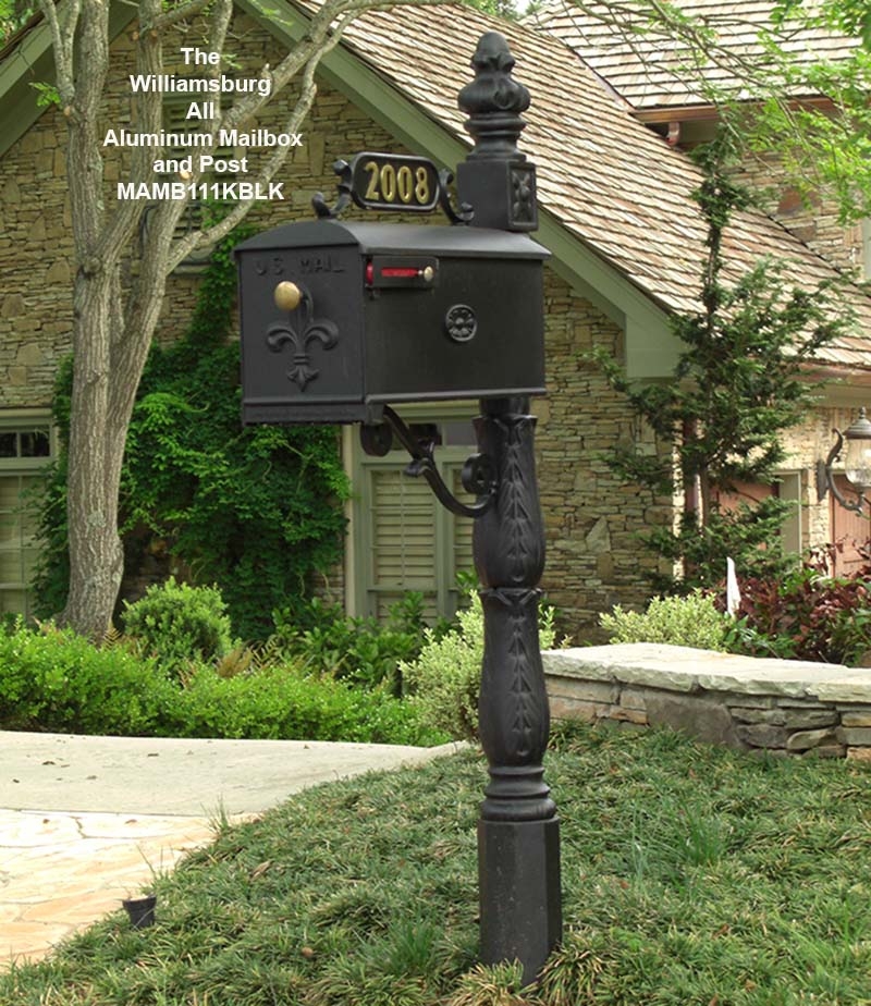 Cast Aluminum Mailbox Post - Foter