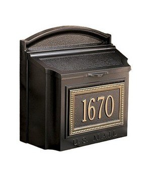 Modern wall mount mailboxes 5