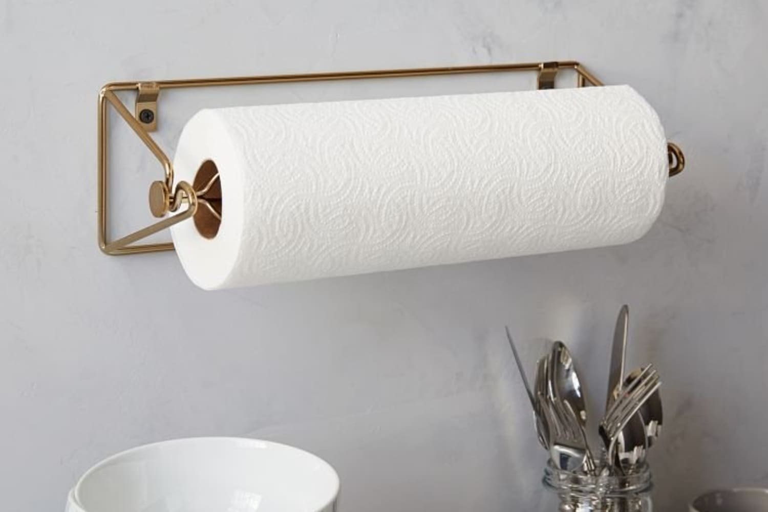 Decorative Paper Towel Holder Wall Mount - VisualHunt