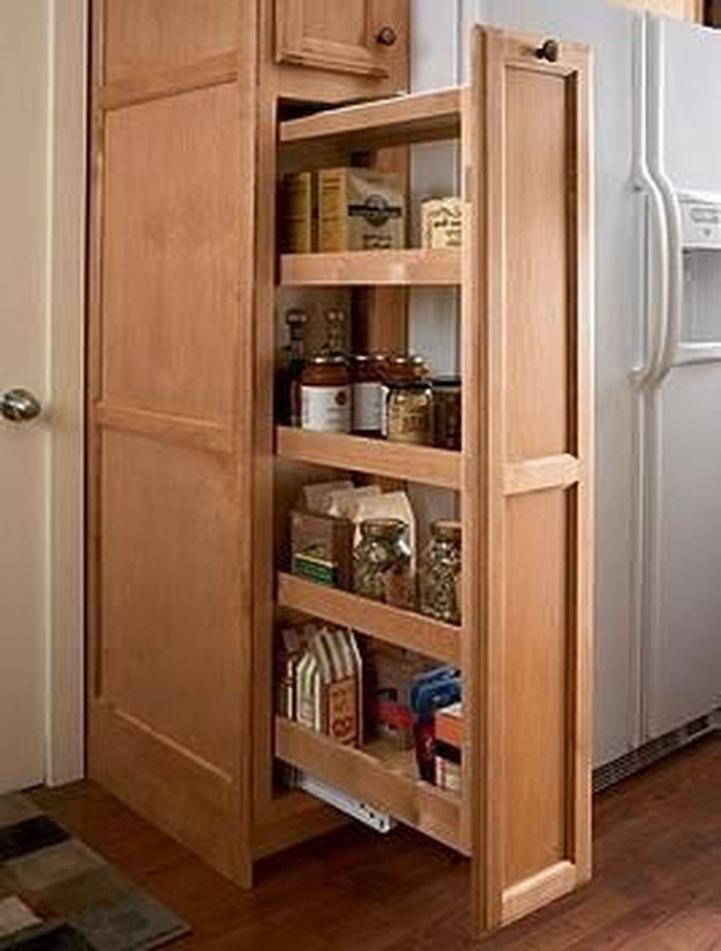 Slim Pantry Cabinets - Foter  Narrow cabinet kitchen, Small remodel, Narrow  pantry