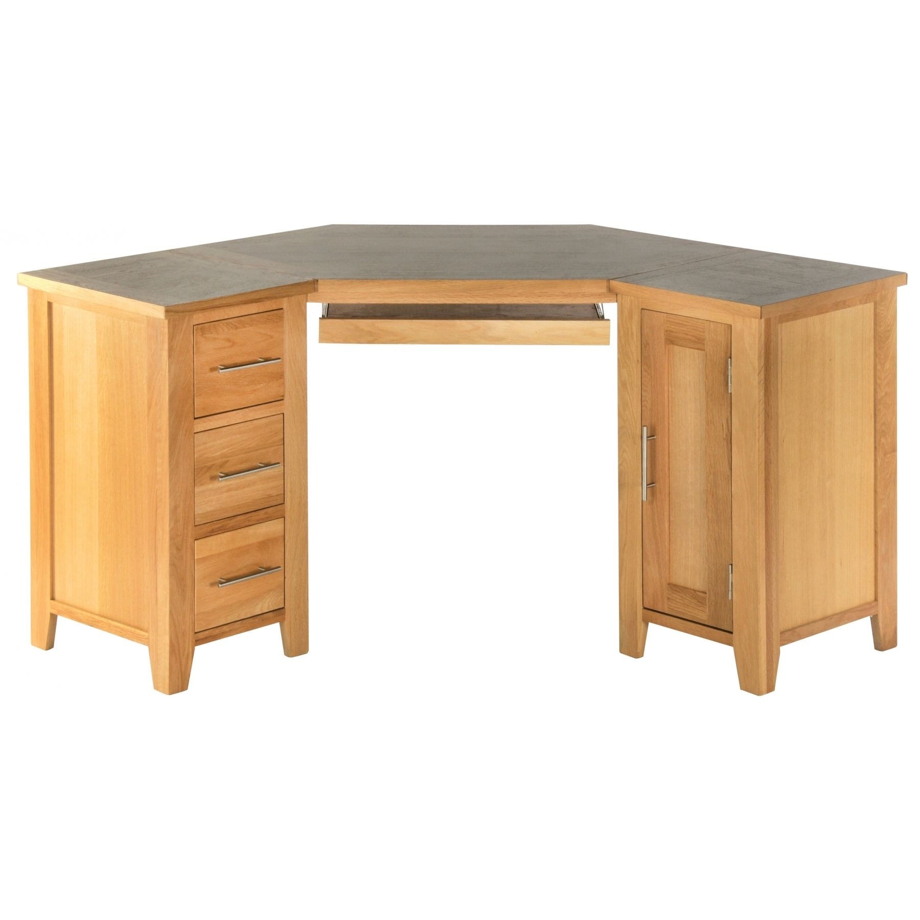 Harewood Oak Corner Computer Desk by House Of Oak