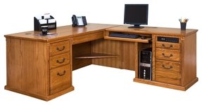 Oak L Shaped Desk Ideas On Foter