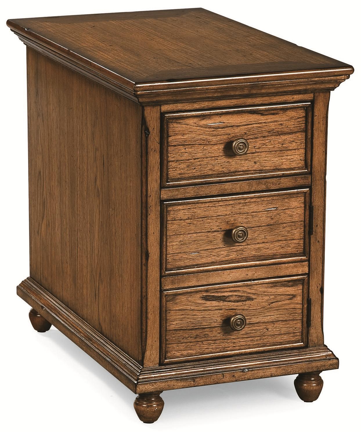 End Tables With Drawers Ideas On Foter   Picture Of Antique Oak End Table With 3 Drawers 