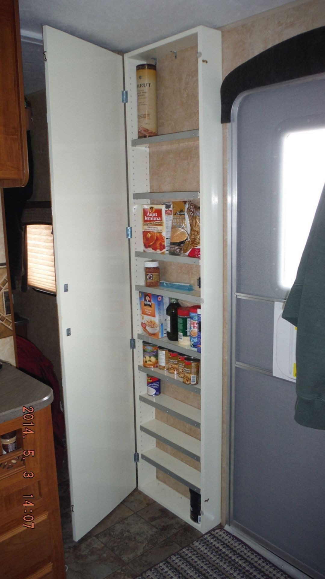 Narrow Pantry $100 Transformation — Before & After Photos