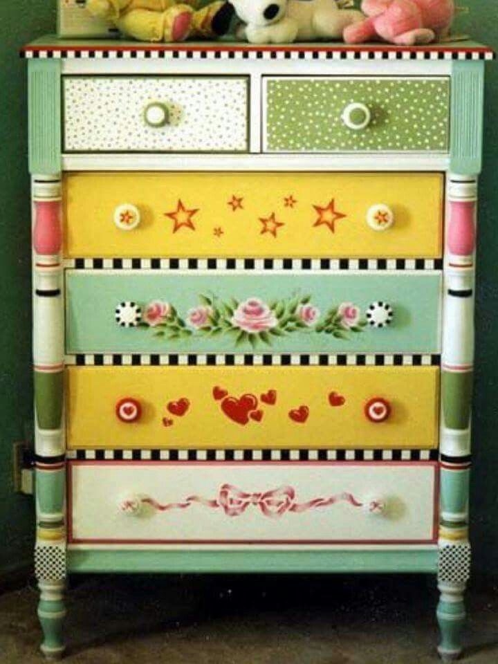 Hand Painted Chest Of Drawers Ideas on Foter