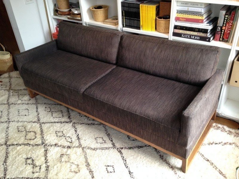 Blu Dot Queen Size Sleeper Sofa Bed The Diplomat Ikea Mattress Pad