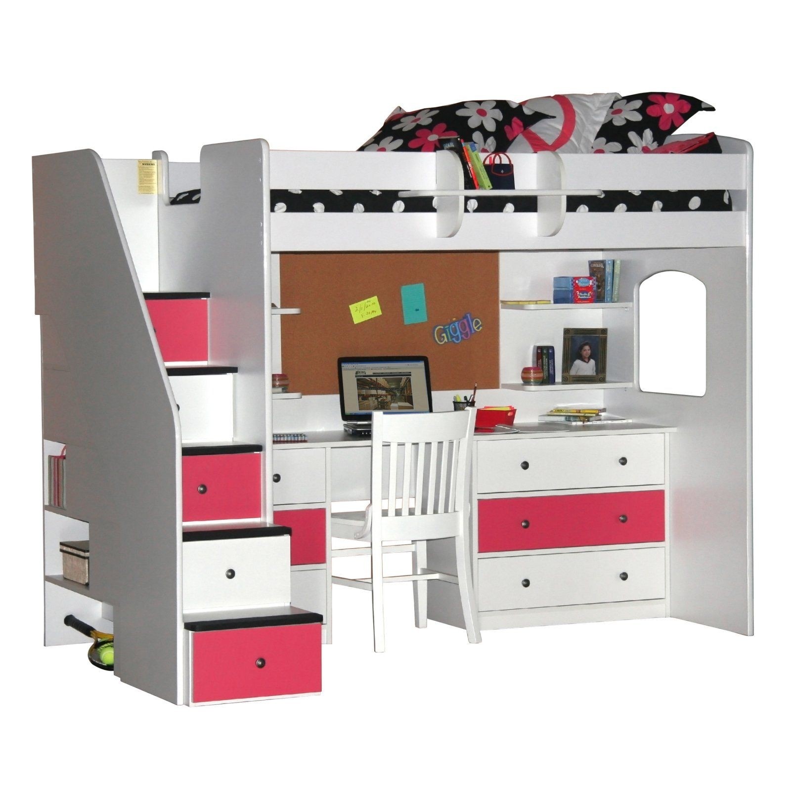 bunk bed with only top bed