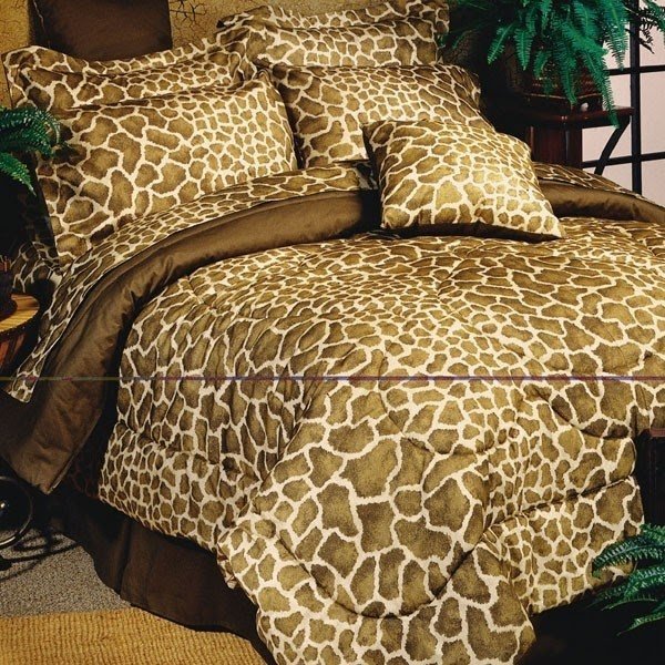 Cheetah print twin comforter