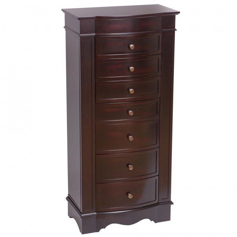 Chelsea Jewelry Armoire with Mirror