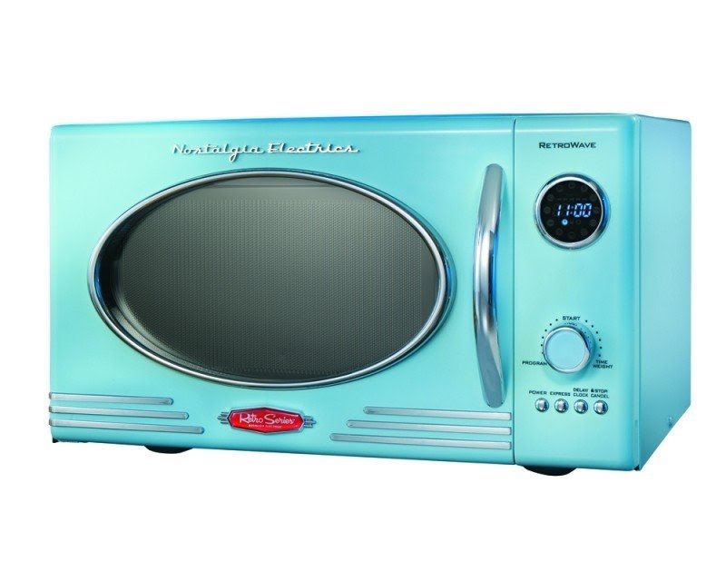 Colored microwave ovens