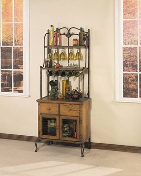 Corner Bakers Rack With Cabinet Ideas On Foter