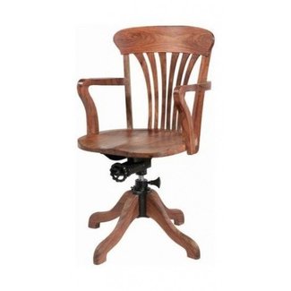 Wooden Swivel Office Chair Ideas On Foter