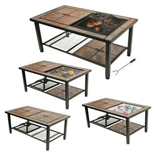 Fire Pit Table With Lid Ideas On Foter