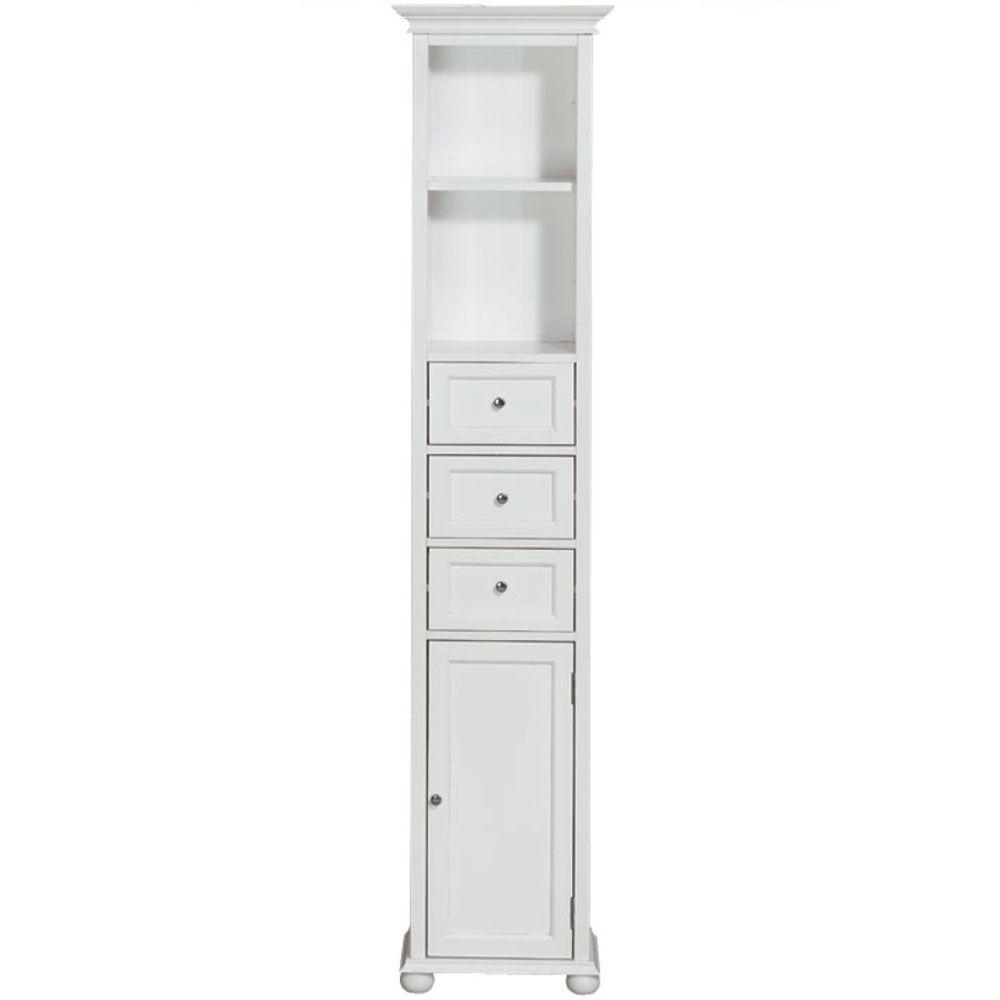 Hampton bay 15 w standard linen storage cabinet 15 w