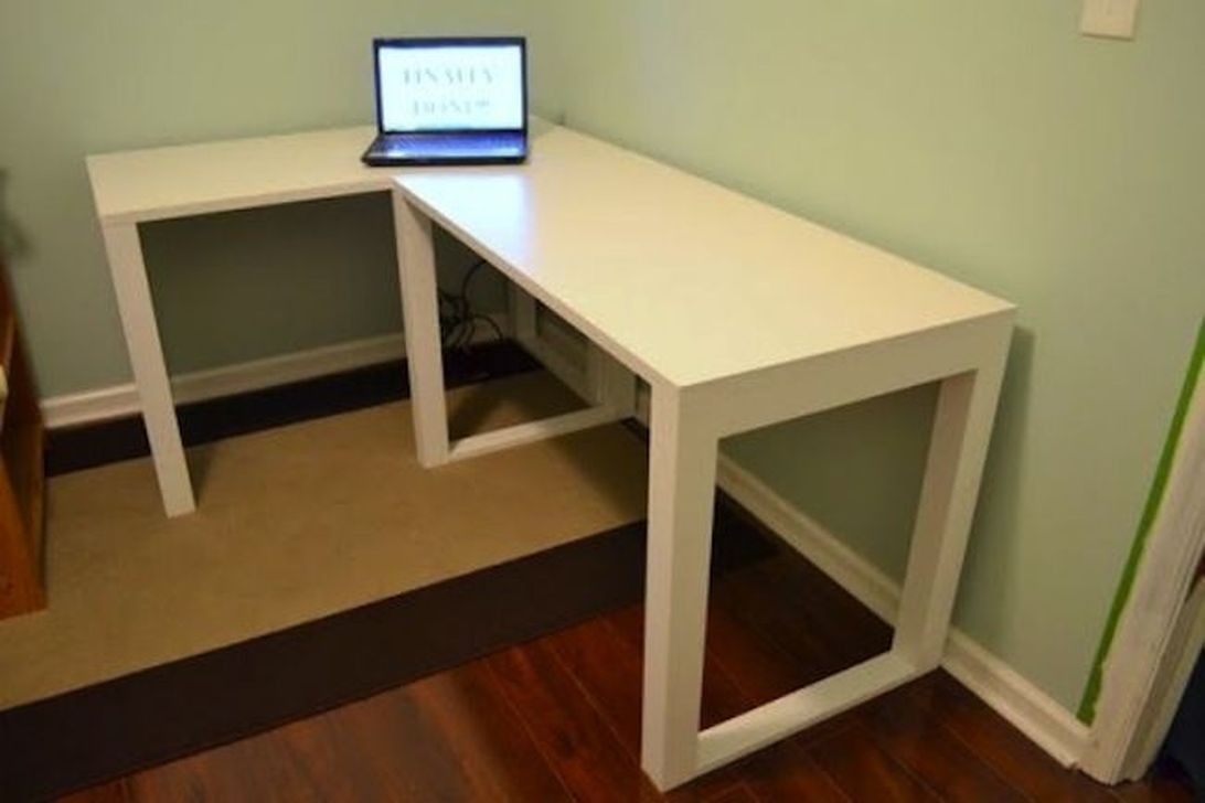 White L Shaped Desks Ideas on Foter