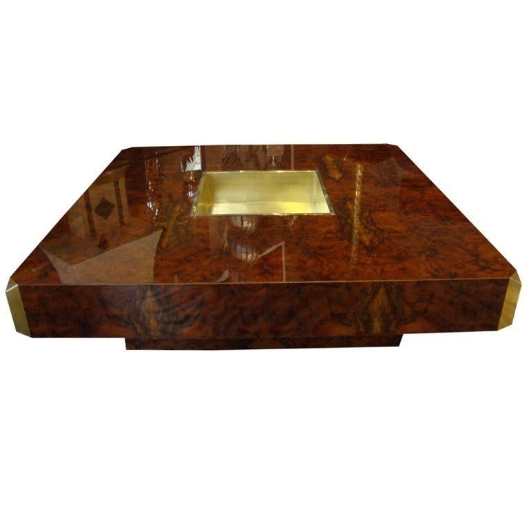 Large square cocktail table 18
