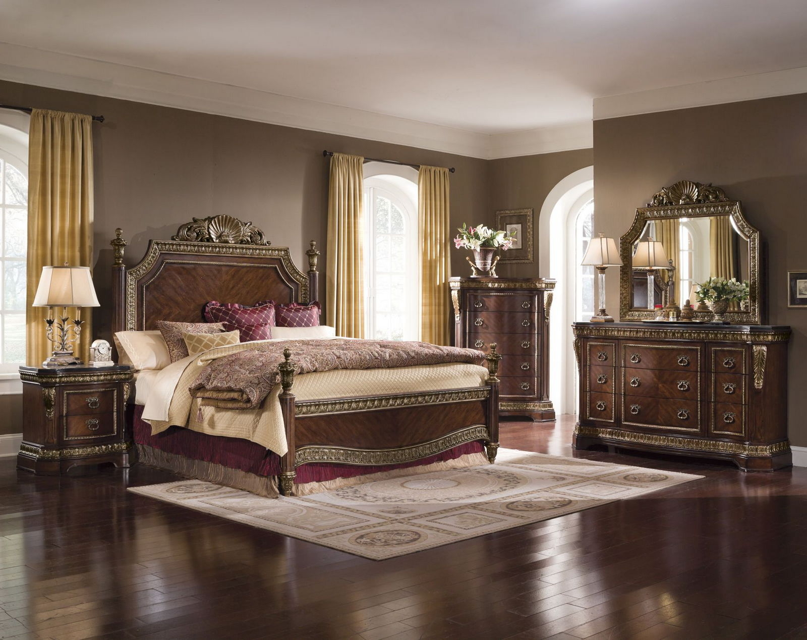 Pulaski king bedroom set