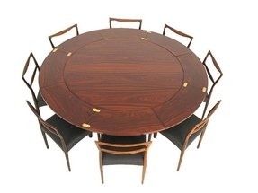 Round Dining Table Seats 10 - Foter