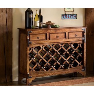 Sofa Table With Wine Rack - Ideas on Foter