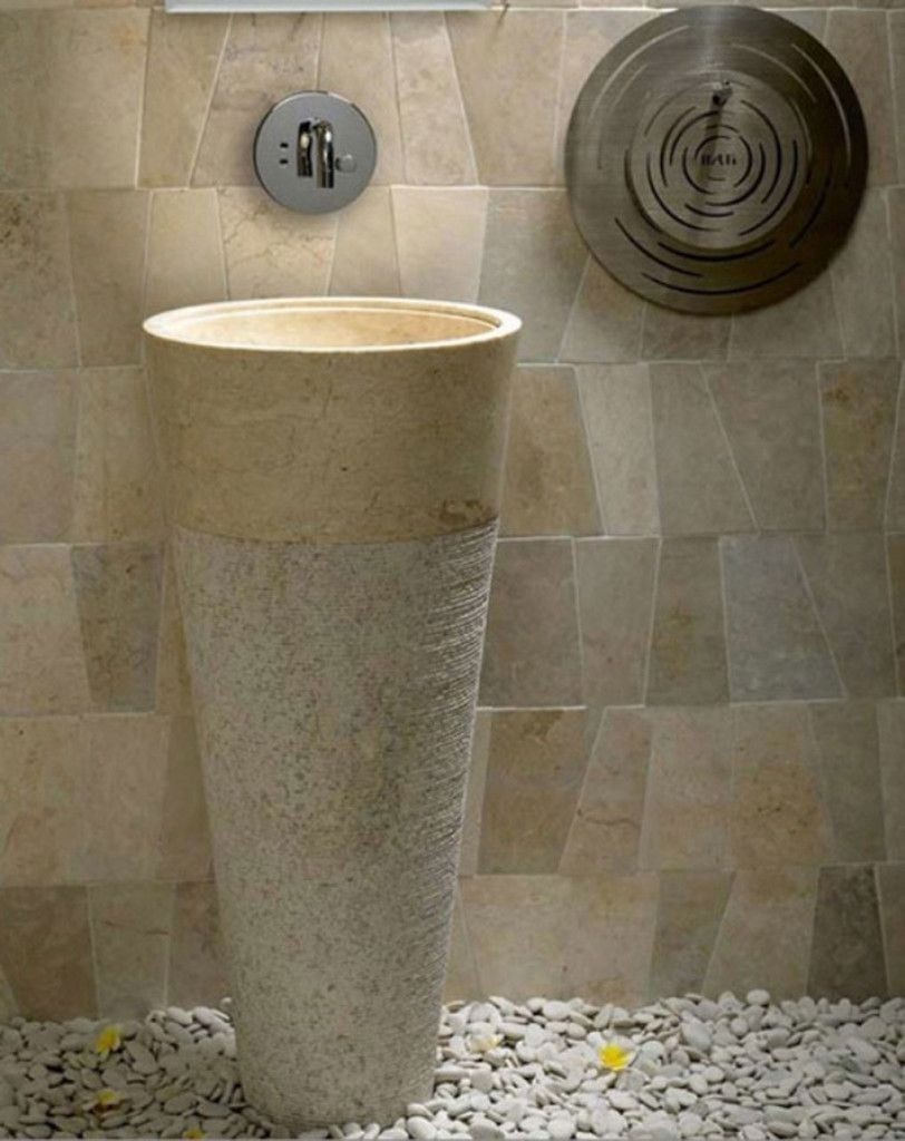 Unique pedestal sinks for modern bathrooms design ideas by bati