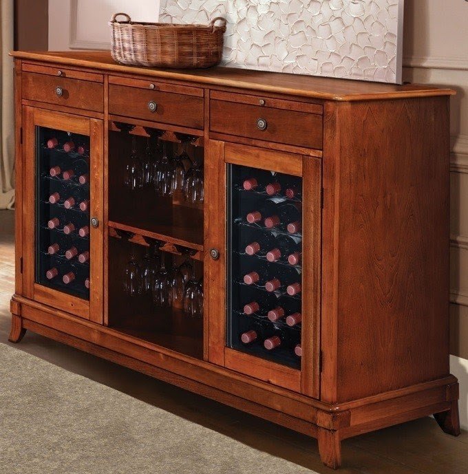 Wine cooler cabinet furniture