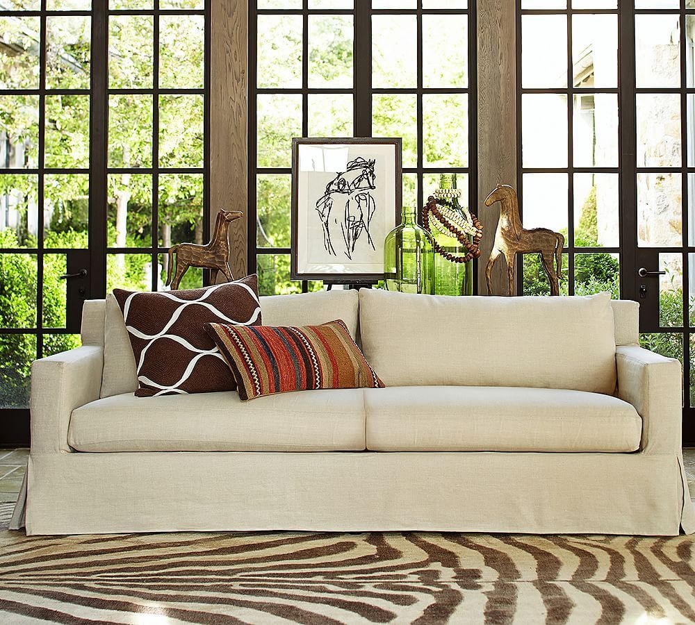 York square arm slipcovered sofa another sofa option arms are