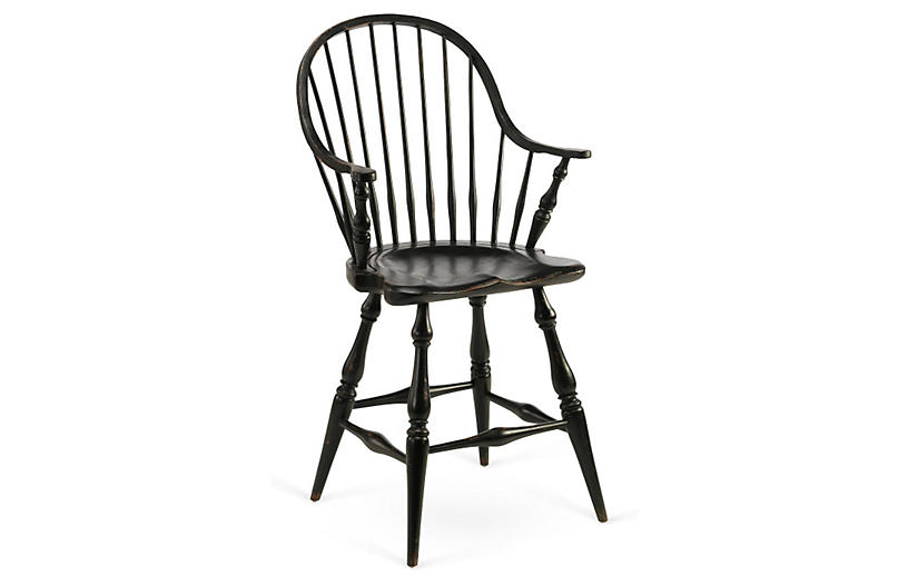 Black Windsor Bar Stools Foter   Black Windsor Bar Stools 5 