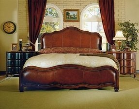 Cal King Leather Headboard   Foter