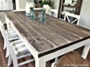 Distressed Wood Kitchen Tables - Ideas on Foter