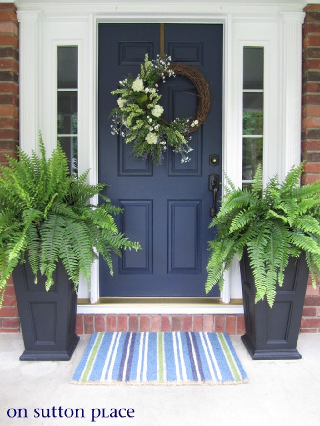 Large front door wreaths